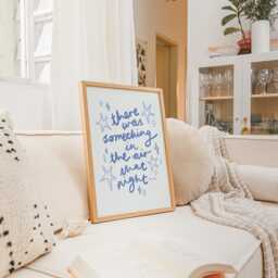 The Stars Were Bright, Fernando Abba Lyrics Wall Print - Greece Poster Euro Summer Art Mamma Mia Lover Music - thumbnail 3
