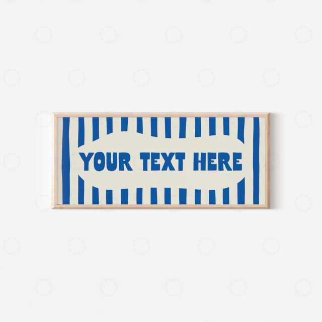 Custom Text Hallway Print - Wall Art, Above Door Sign, Horizontal Panoramic Typography Poster, Modern Home Decor