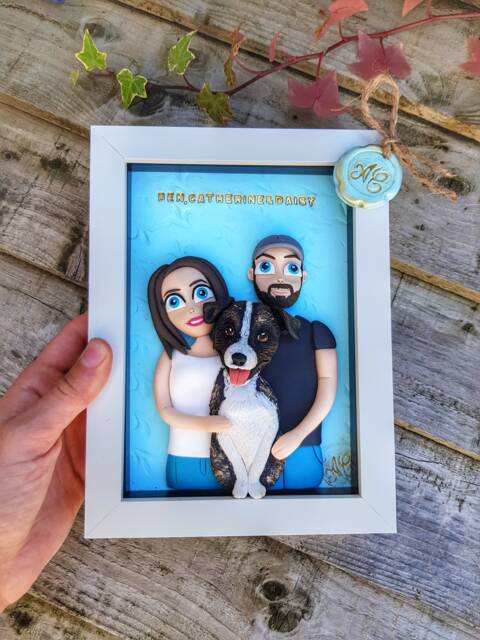Custom Portrait Personalized Pet Gifts Home Jack Russell Sculpture For Him - image 1