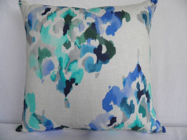 Akari Aquamarine Cushion Cover - image 1