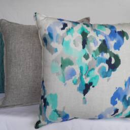Akari Aquamarine Cushion Cover - thumbnail 4