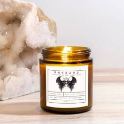 Rhysand Scented Candle - Acotar Bookish Gift Sea Salt, Citrus & Starlight - thumbnail 3