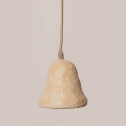 Ceramic Bell Pendant Light Bedroom, Kitchen Island Lighting, Clay Lamp, Lighting Clay, Small Light, Ceiling Lamp - thumbnail 3