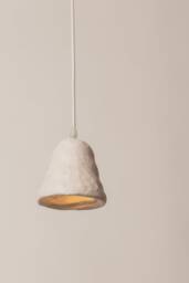 Ceramic Bell Pendant Light Bedroom, Kitchen Island Lighting, Clay Lamp, Lighting Clay, Small Light, Ceiling Lamp - thumbnail 1