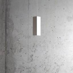 Sculptural Plaster Pendant Light Handmade Modern Lighting - thumbnail 2