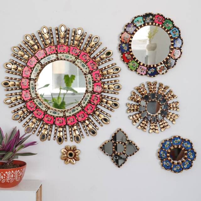 "Peruvian Mirrors ""Rainbow Fuchsia Collection" - image 1