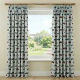 Custom Made Land Rover Duck Egg Blackout /Lining Curtains 3 - thumbnail 1