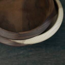 Small Wooden Desk Organising Bowl - Crafted in Design Studio - thumbnail 2