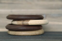 Small Wooden Desk Organising Bowl - Crafted in Design Studio