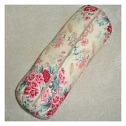 Vintage Roses Bolster Pillow Cover Neck Roll 6x16 Red Pink Old English Rose Beige Cylinder Round Floral Throw Cushion Sham Case 16x6 16 - thumbnail 4
