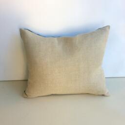 Rp Miller Peter's Stripe Blue Linen Pillow - thumbnail 2