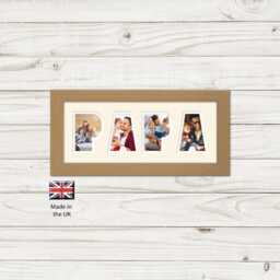 Papa Photo Frame, Father's Day Gift, Wall Hanging Or Stand - thumbnail 1