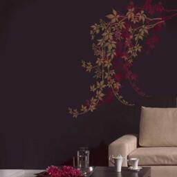 Wall Stencil Virginia Creeper Med. - Reusable Stencils Better Than Decals - thumbnail 3