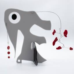 Kineticats Modern Elephant Stabile Abstract Animal Art Sculpture