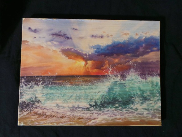 "Limited Edition Signed & Numbered Artist Wood Print "" Flamenco Dancer" - image 1