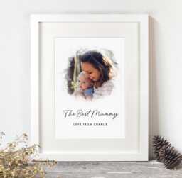 Mothers Day Photo Print. Personalised Keepsake Gift. Framed Wall Art For Home. Use Your Own. Custom Made. Gift For Her - thumbnail 1