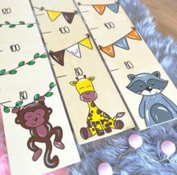 Children's Height Chart, Wooden Charts, Individual Gifts, Personalized Charts