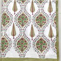 Indian Handmade Block Print Cotton Duvet Cover - thumbnail 3