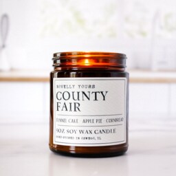 County Fair Candle Local Summer Carnival Scented Soy Wax - thumbnail 2