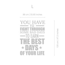 Gym, Fitness, Home Gym Decor, Bodybuilding, Sports Decals, Wall Decals - Skufbd - thumbnail 3