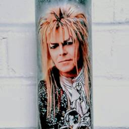 Saint Jareth The Goblin King, Prayer Candle, Fantasy - thumbnail 3