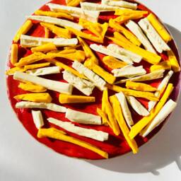 Oversized Kids Pizza Lunch Wall Hanging/Pop Art/ Kitschy/ Fake Food/Retro/ 90S/ Nostalgic/ Dopamine D??cor/Gift Idea/ Maximalist/ Food D??cor - thumbnail 2