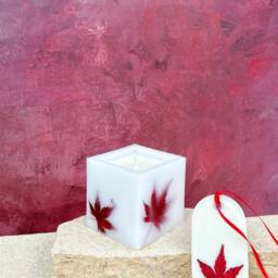 Large Candle Gift Set, Fall Gift, Gift Idea For Women, Thank You Gift, Natural Set, Natural Box, Birthday Box, Autumn Decor - thumbnail 3