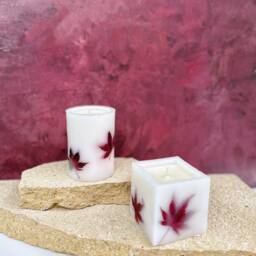 Large Candle Gift Set, Fall Gift, Gift Idea For Women, Thank You Gift, Natural Set, Natural Box, Birthday Box, Autumn Decor - thumbnail 2
