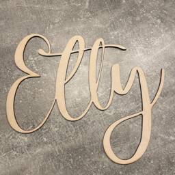 Personalised Name Signs, Wall Art, Wooden Sign, Nursery Decor, Photo Prop - thumbnail 3