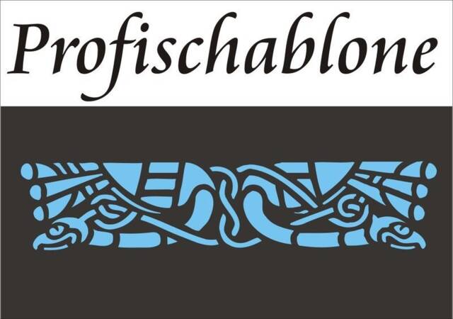 Wall Stencils, Pattern Frieze, Painter's Stencil, Celtic Pattern, Decor Frieze - Motif 1