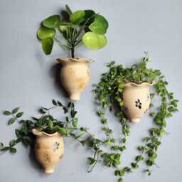 Handmade Ceramic Wall Planter Indoor/Outdoor Hanging Plant Pot