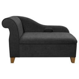 Handmade Storage Chaise Longue Atlanta Grey Ottoman Blanket Box - thumbnail 2