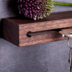 Handmade Key Board Made Of Nut Wood/Key Hook//Various Variants//Gifts For Men//Gifts Women - thumbnail 3