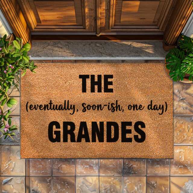 The Eventually, Soon-Ish, One Day Doormat - Funny Custom Couple Gift Couples Welcome Mat Personalized Cheeky - image 1