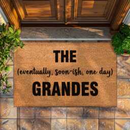 The Eventually, Soon-Ish, One Day Doormat - Funny Custom Couple Gift Couples Welcome Mat Personalized Cheeky - thumbnail 1