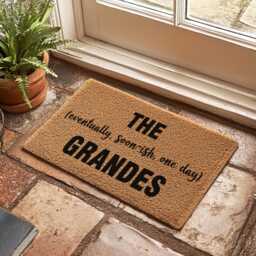 The Eventually, Soon-Ish, One Day Doormat - Funny Custom Couple Gift Couples Welcome Mat Personalized Cheeky - thumbnail 2