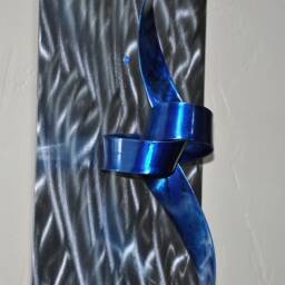 Metal Art - Abstract Wall Art Contemporary Metal Wall Sculpture Home Decor - thumbnail 3