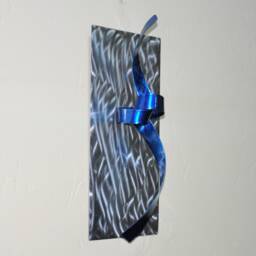 Metal Art - Abstract Wall Art Contemporary Metal Wall Sculpture Home Decor - thumbnail 2