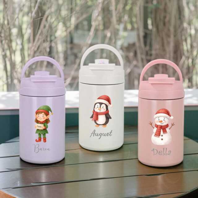 Personalised Kids Christmas Cup, Toddler Xmas Gift For Children, Stocking Filler - image 1