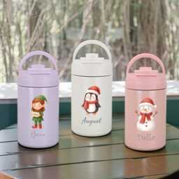 Personalised Kids Christmas Cup, Toddler Xmas Gift For Children, Stocking Filler - thumbnail 1