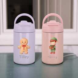 Personalised Kids Christmas Cup, Toddler Xmas Gift For Children, Stocking Filler - thumbnail 2