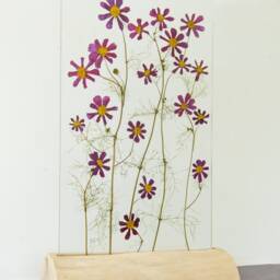 Gift For Her Lamp Epoxy Resin Flower Table Lamp, The Living Room Modern Light, Lamps Tables, Lamp Nightstand Led Design - thumbnail 3