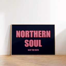 Northern Soul Print Poster, Themed Wall Art, Living Room Print, Bedroom Decor, Music Dance - thumbnail 3