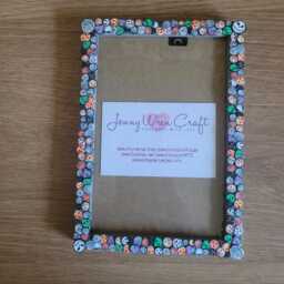 Halloween Style Clay Slice Photo Frame 4 X 6 Inches - thumbnail 4