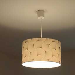 Modern Black & White Geometric Patterned Lampshade/Pendant Light - Perfect For Christmas, Birthdays, Or Any Other Occasion Chic Decoration - thumbnail 3