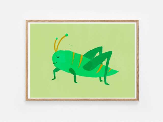 P O S T E R/K I N D R/ Children's Room/ Wall/ G A H ?? F Insects/ Wall Decoration
