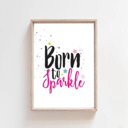 Girls Nursery Prints, Set Of 3 Unicorn Decor, Bedroom Wall Art, Pink - thumbnail 3