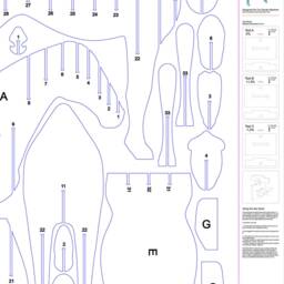 Horse Cabinet File Project Animal Shape Storage - Laser Cut - thumbnail 4
