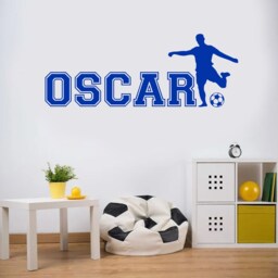 Personalized Football Wall Decal Boys/Girls Bedroom Decor Fb9B - thumbnail 3