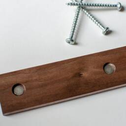 Walnut & Ash Dovetailed Hallway Cabinet, Key Storage, Letter Rack - thumbnail 4